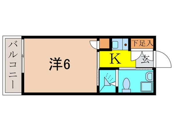 グランドール御影の物件間取画像